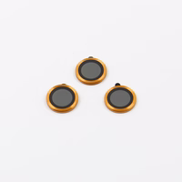 Rinkinys of lens glasses for iPhone 17 Pro oranžinis