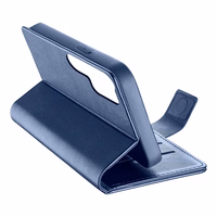 Cellularline Book Agenda - dėklas Samsung Galaxy S24 Ultra (Navy mėlynas)