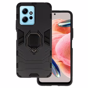 Ring Armor dėklas telefonui Xiaomi Redmi Note 12 4G juodas