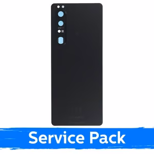Galinis dangtelis skirtas Sony Xperia 1 III juodas (Service Pack)