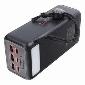 VEGER Išorinė baterija 56000 mAh PD QC3.0 5A 130W Tank Boost (W5001C) juoda