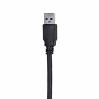Lanberg CA-USBA-30CU-0010-BK USB kabelis 1m 3.0 USB A Juoda