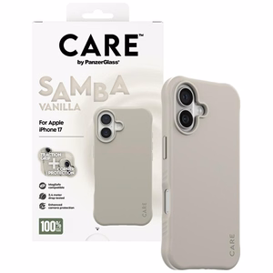 CARE by PanzerGlass Madingas Samba Magnetinis dėklas telefonui iPhone 17 - Pilkas