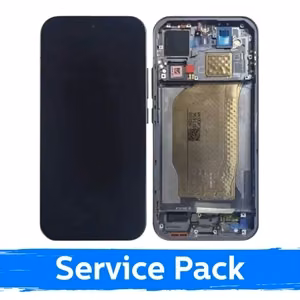 Ekranas, skirtas Xiaomi 17, su rėmeliu / juodas / (Service Pack)