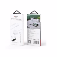 YESIDO įkroviklis CA113 2in1 iPhone Watch 2,5W + Type-C/Lightning laidas 1,2M 2,4A baltas