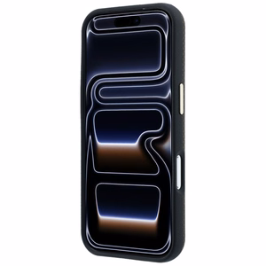 Guess Kevlar Triangle Logo MagSafe dėklas, skirtas iPhone 17 Pro / 18 Pro – spalva: ruda