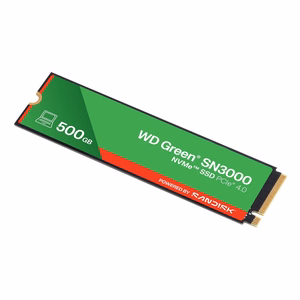 SanDisk SN3000 500 GB M.2 PCI Express 4.0 NVMe QLC 3D NAND (WDS500G4G0E)
