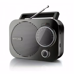 Muse M-050 R nešiojamas radijas, AUX įvestis, juodas