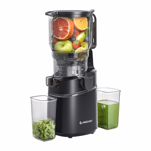 Шнековая соковыжималка AMZCHEF SJ-036CBK (черная)