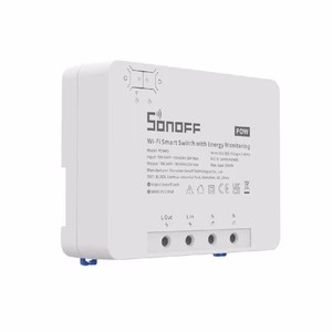 SONOFF PowR3 išmanusis 1 kanalo jungiklis Wi-Fi su elektros sąnaudų apskaita