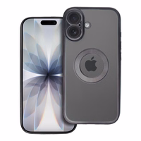 GLAM dėklas telefonui IPHONE 17 juodas