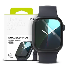 Ringke Dual Easy 3 dalių apsauginė plėvelė Apple Watch 10 46 mm