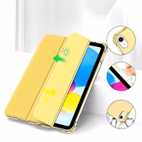 Tech-Protect SC Pen Hybrid dėklas iPad 10 / 2022 - geltonas - permatomas