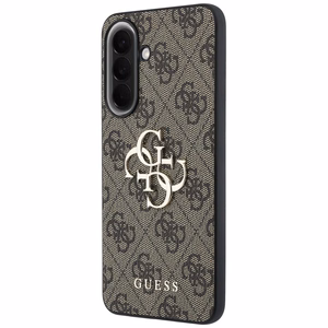 Guess dėklas Samsung Galaxy A37 (4G Big Metal Logo) rudas