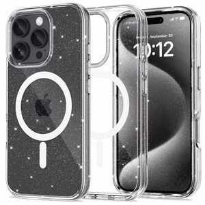 Tech-Protect FlexAir Hybrid Magnetinis dėklas telefonui iPhone 16 Pro - skaidrus
