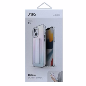 Uniq Heldro dėklas telefonui iPhone 13 - vaivorykštinis