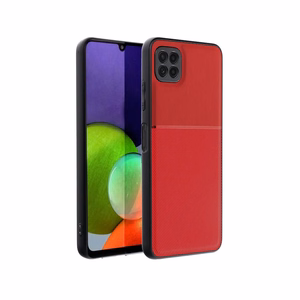 NOBLE dėklas telefonui SAMSUNG A22 5G raudonas