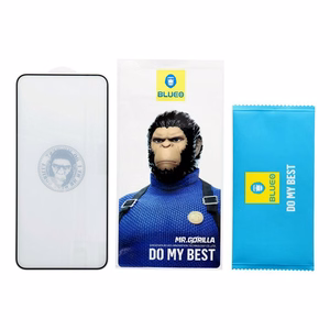 5D Mr. Monkey Glass для Samsung Galaxy S24 Plus чёрный (Anti-Static Strong HD)