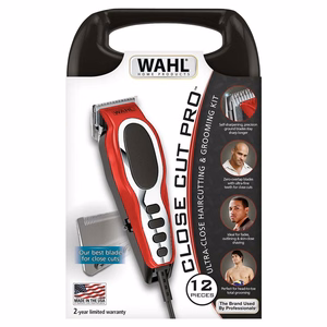 Триммер и машинка для стрижки Wahl 79111-2016, чёрная, красная и серебристая, 6