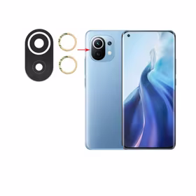 Galinės kameros stikliukas skirtas Xiaomi Mi 11 Lite galinės kameros stikliukas