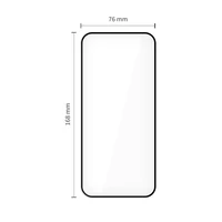 Tech-Protect Glass Fit+ 2 vnt. grūdinto stiklo rinkinys, skirtas Xiaomi Redmi 15C 173 mm / Poco C85 173 mm – juodas
