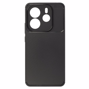 Tel Protect Carbon Elite dėklas telefonui Xiaomi Redmi Note 14 5G juodas