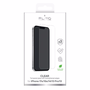 Puro Tempered Glass for iPhone 16e/17e