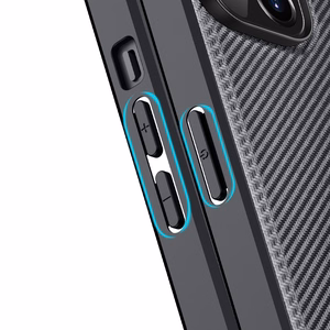 Dux Ducis Fino nailoninis dėklas telefonui iPhone 14 Plus juodas