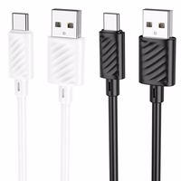Kabelis USB A į USB C Hoco 3A 2 m X88 juodas