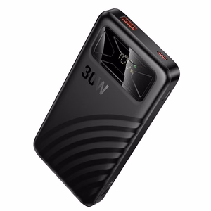 Išorinis akumuliatorius Hoco Q42, 10000 mAh, QC PD, 30 W, 3 A, juodas