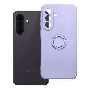 SILIKONINIS RING dėklas for SAMSUNG A37 5G violet