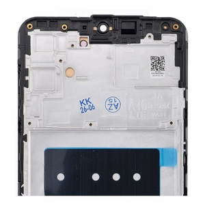 REWA OLED LCD ekranas su rėmeliu, skirtas SAMSUNG A16 4G, juodas