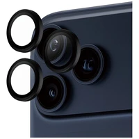 PanzerGlass Hoops grūdintas stiklas lęšių apsauginis stiklas iPhone 17 Pro / 17 Pro Max / 16 Pro / 16 Pro Max Juodas