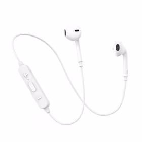 USAMS Stereo ausinės Bluetooth LNSeries baltas/white BHULN01
