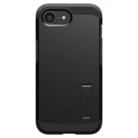 Spigen Tough Armor dėklas telefonui su MagSafe iPhone 16e su stovu - juodas