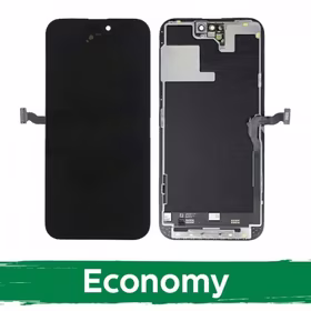 LCD ekranas suderinamas su iPhone 14 Pro Max juodas (INCELL / Economy)