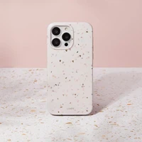 Uniq Coehl Terrazzo dėklas telefonui iPhone 14 Pro - smėlio