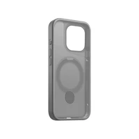 Etteri Matinis Magnetinis žiedas dėklas telefonui iPhone 15 Pro Max 6,7" pilkas