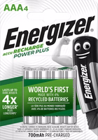 Energizer Accu Recharge Power Plus 700 mAh AAA HR3/4 įkraunama baterija, 4 vnt.