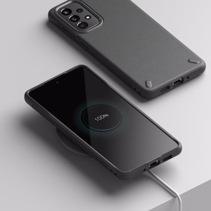 Ringke Onyx patvarus TPU dėklas Samsung Galaxy A73 pilkas