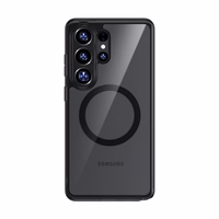 "Benks" magnetinis kristalų TPU rėmelis (0050), skirtas "Samsung Galaxy S26 Ultra black