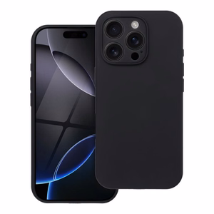 Silikoninis dėklas 2mm IPHONE 15 Pro suderinamas su Magnetine juodas