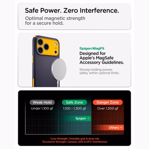 Spigen Nano Pop MagSafe dėklas iPhone 18 Pro / 17 Pro, mėlynas
