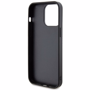 Guess Rhinestone Metal Logo dėklas telefonui iPhone 15 Pro Max - rožinis