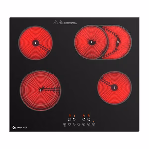 AMZCHEF CE-T-72CB4xyP200-LBHA 4-burner ceramic cooktop