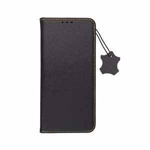 SMART PRO Knygos odinis dėklas telefonui XIAOMI Redmi Note 13 4G / POCO M6 Pro 4G juodas