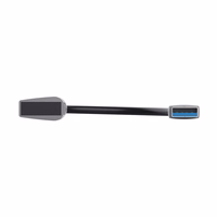 Trust Halyx USB 3.2 Gen 1 (3.1 Gen 1) Type-A 5 Mbit/ai Juoda, Pilka