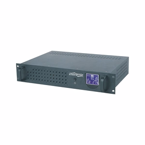 Gembird UPS rack 19'' 3.4U 1500VA, 4xIEC 230V out, IEC14 in, RJ11, USB, LCD Line-Interactive 1,5 kVA 900 W, 4 AC lizdai