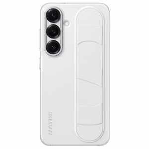 Samsung Standing Grip Case dėklas, skirtas Samsung Galaxy S25, baltas