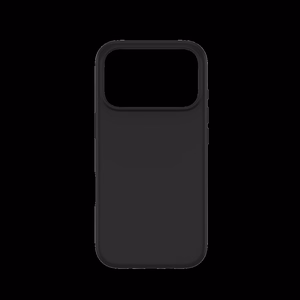 JUST MUST REGULAR DEFENSE SILICONE with MAGSAFE for iPhone 17 Pro Black
